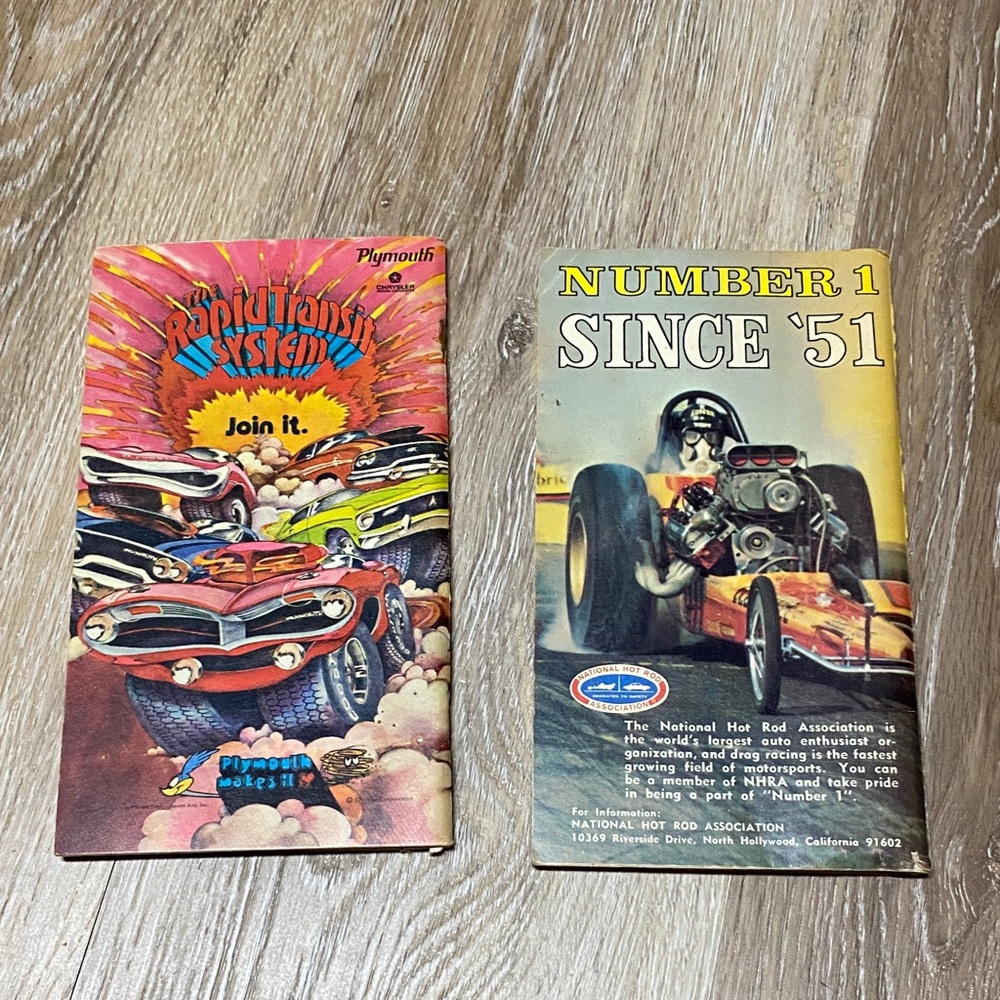 Vintage National Hot Rod Association ~ Drag Racing Rule Books 1970 and 1971 - Picture 2 of 9